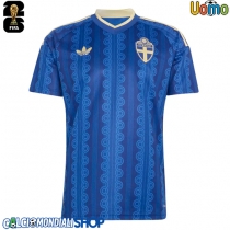 Maglie da calcio Svezia Seconda Maglia Mondiali 2026  Manica Corta